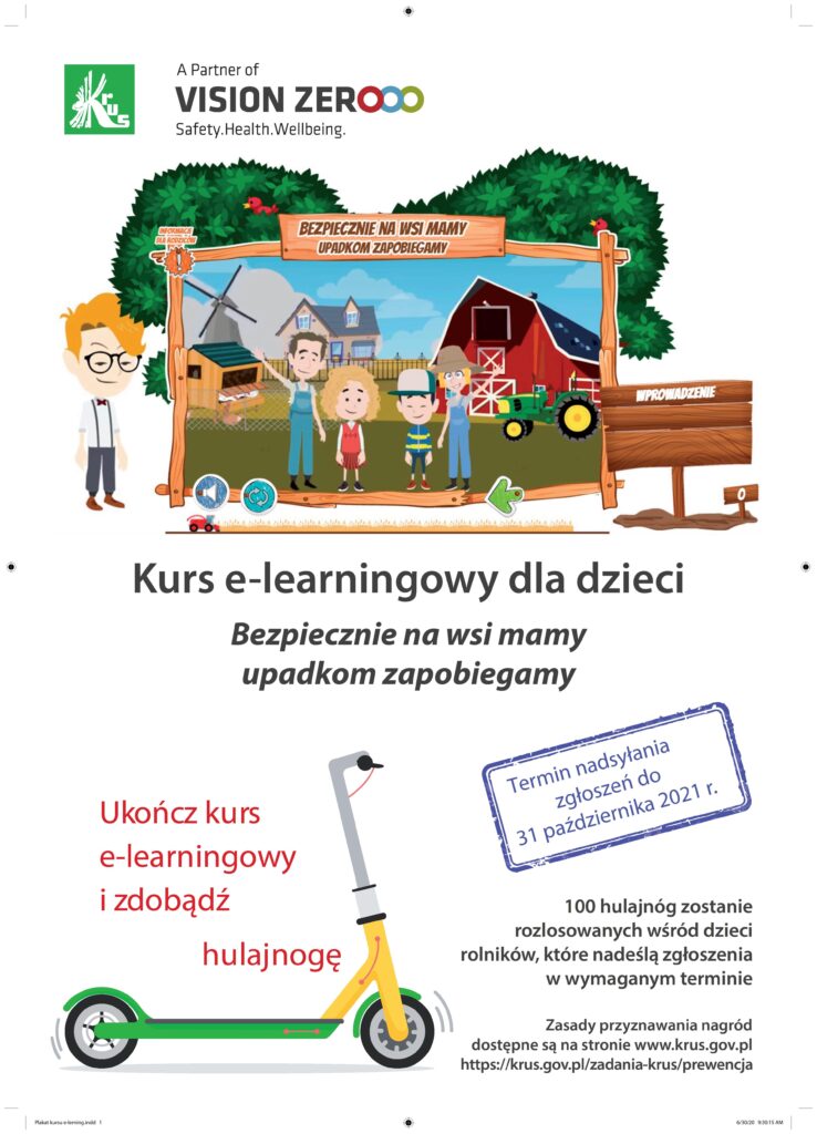 Plakat konkursu KRUS