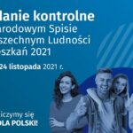 Plakat akcji badanie kontrolne po Narodowym Spisie Powszechnym