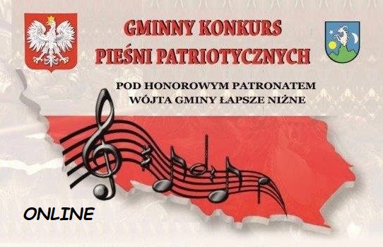 Plakat Konkursu Pieśni Patriotycznych