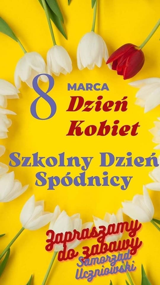 Plakat Szkolny Dzień Spódnicy