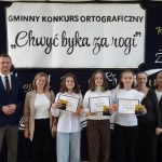 Uczestnicy konkursu ortograficznego