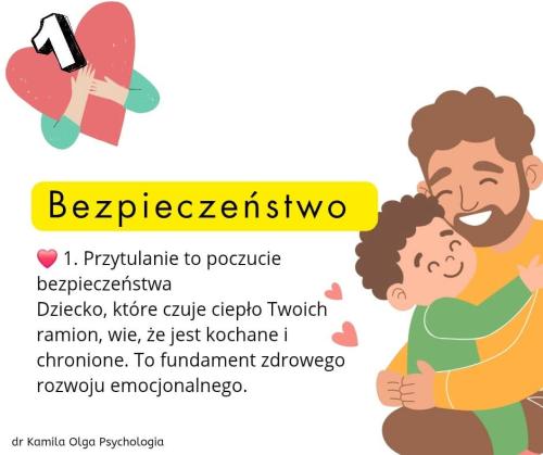 8 powodów dla których warto przytulić dziecko- bezpieczeństwo