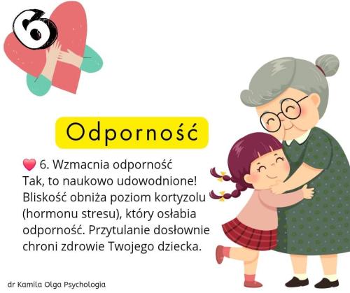 8 powodów dla których warto przytulić dziecko- odporność