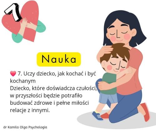 8 powodów dla których warto przytulić dziecko- nauka