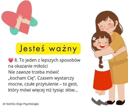 8 powodów dla których warto przytulić dziecko- jesteś ważny